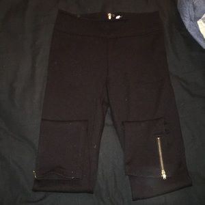 Forever 21 Zip Leggings